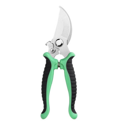 (Green) Pruner Garden Scissors Professional Sharp Bypass Pruning Shears Tree Trimmers