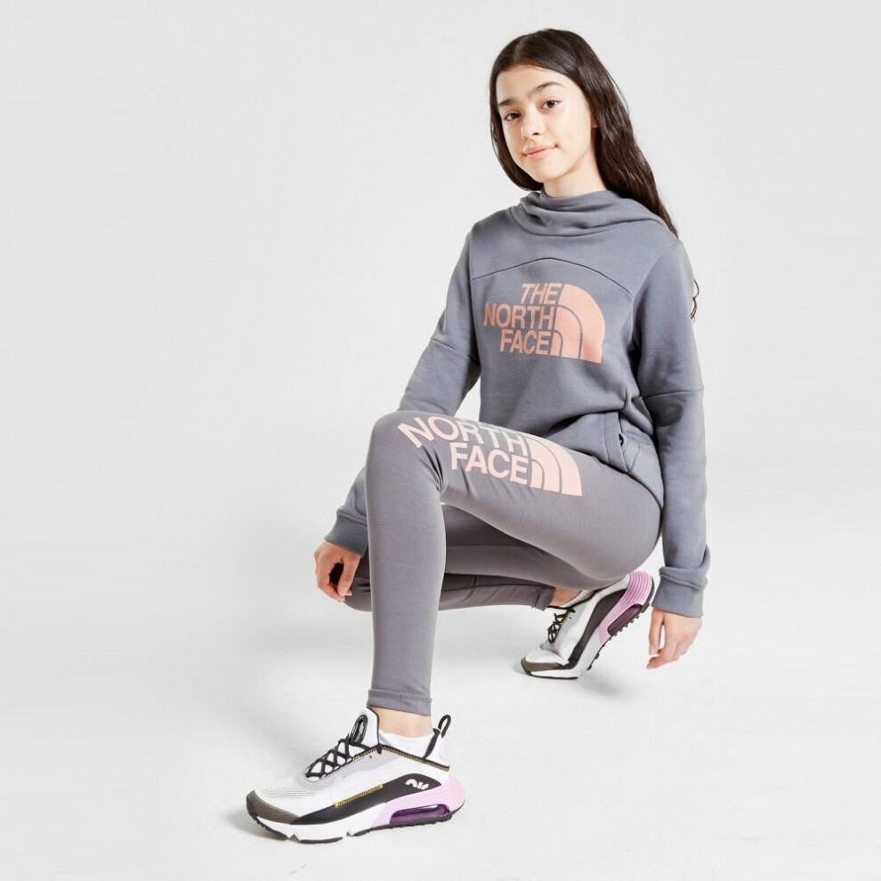 The North Face (S) Girls Cotton Blend Vanadis Leggings Grey