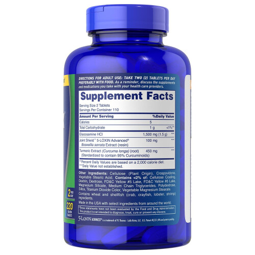 Osteo Bi-Flex para a Saúde das Articulações, Glucosamina e Curcuma com Joint Shield, 220 comprimidos 2