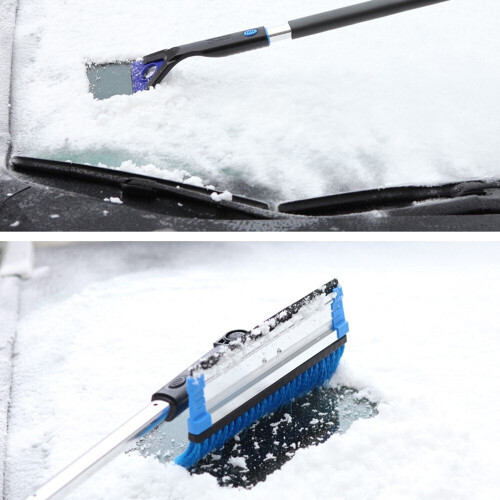 Multifunctional Snow Removal Shovel Brush for Automobile Winter Tool Scraper Deicing 2
