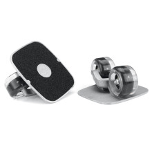 (D) 2 Pcs Skate Board PU Flashing Wheel Split Skateboard Drift Plate Roller Skate Outdoor Sport