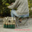 Gardening Stool Organizer and Folding Garden Seat Combo 18