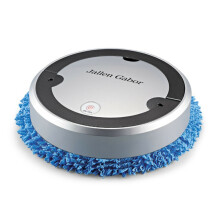 (Grey) Mopping Robot USB Automatic Charging Cleaner Spray Wet & Dry UV Sterilization Machine