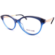 ROBERTO CAVALLI Glasses Frame 53mm Crystal Blue/ Rose Gold RC5094 092