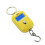 (Yellow) Mini Keychain Digital Hanging Scale Electronic Luggage Hook LCD Backlight Kitchen Steelyard 1