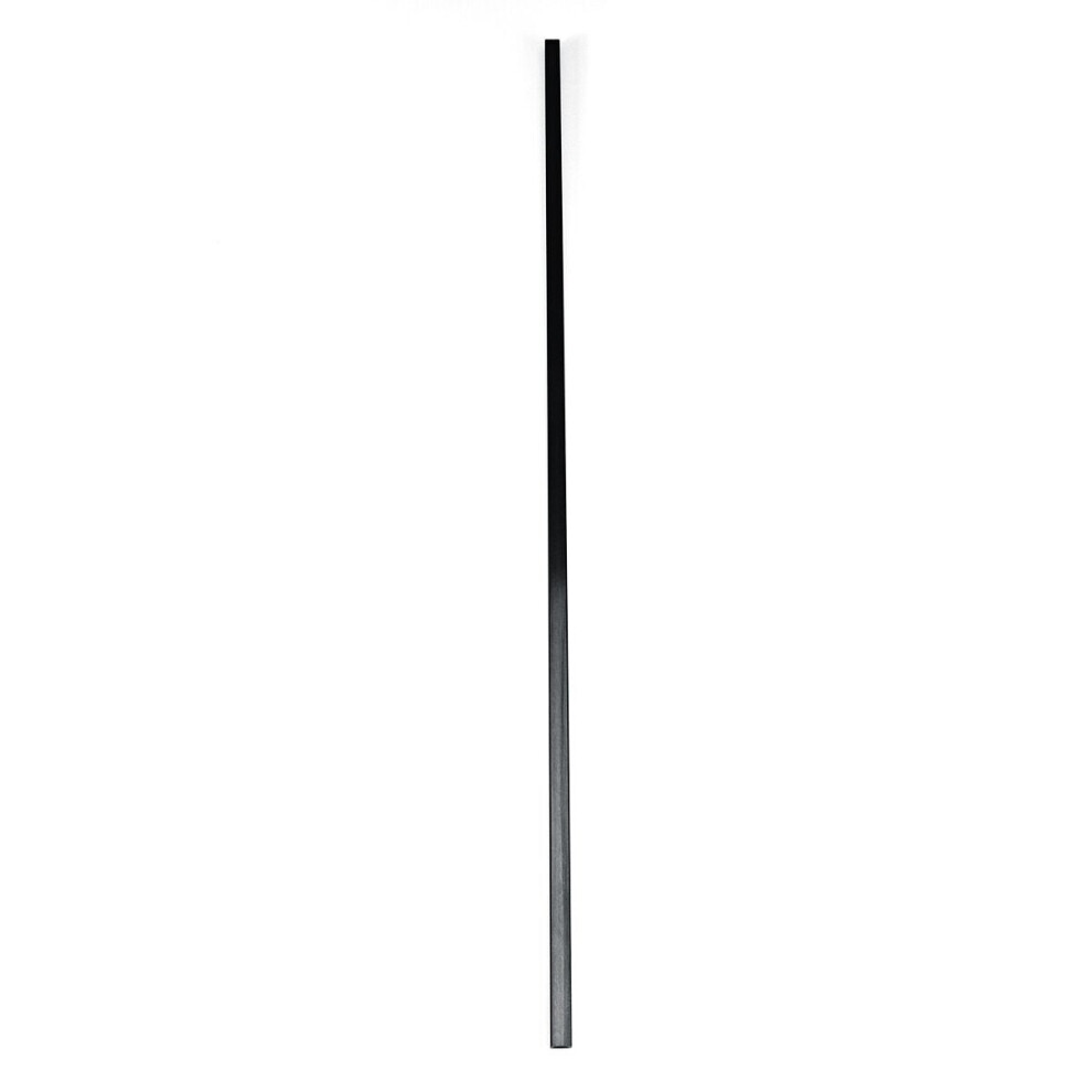 (5mm) 500mm Carbon Fiber Square Tube Pipe Round Hole Pole