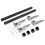 GreenZech 2Pcs 5-150mm Aluminum Alloy Gypsum Board Stand Sheet Support Frame Fixture Dry Wall Tool 5