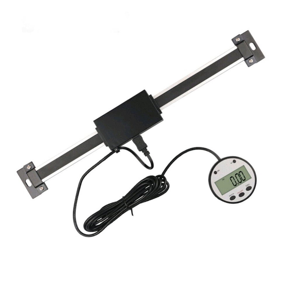 (300Mm) 100Mm To 600Mm Linear Scale Digital Display Ruler Horizontal Vertical Dual-Purpose Machine Tools 3654659374615