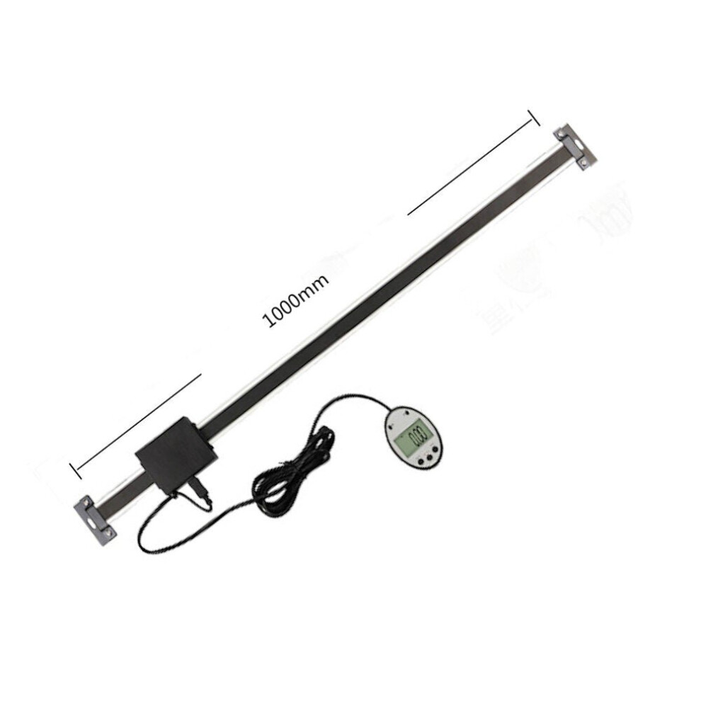 (1000Mm) 100Mm To 600Mm Linear Scale Digital Display Ruler Horizontal Vertical Dual-Purpose Machine Tools 3654659374646