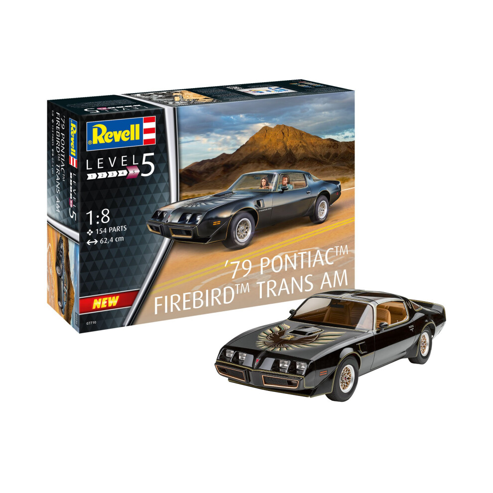 Revell 07710 '79 Pontiac Firebird Trans Am 1:8 Scale Model Kit