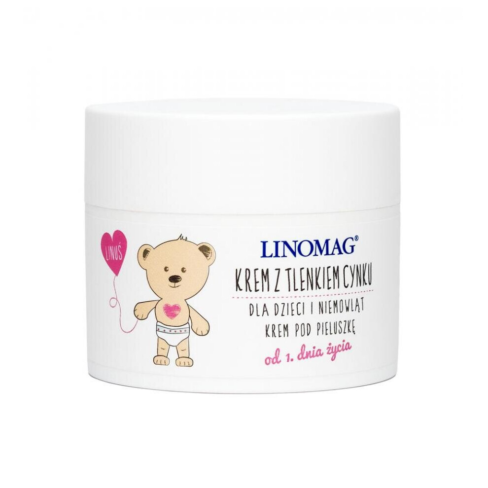 LINOMAG  Diaper cream w/ zinc oxide - Krem z tlenkiem cynku 50ml