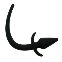 Kiss and Cage Pure Silicone Puppy Tail Butt Plug
