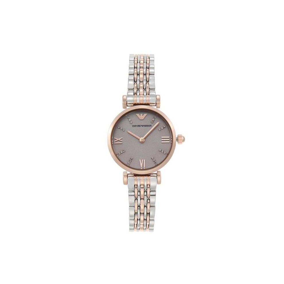 Emporio Armani AR11223 28 mm Two-Tone Watch for Womens, Stainless Steel