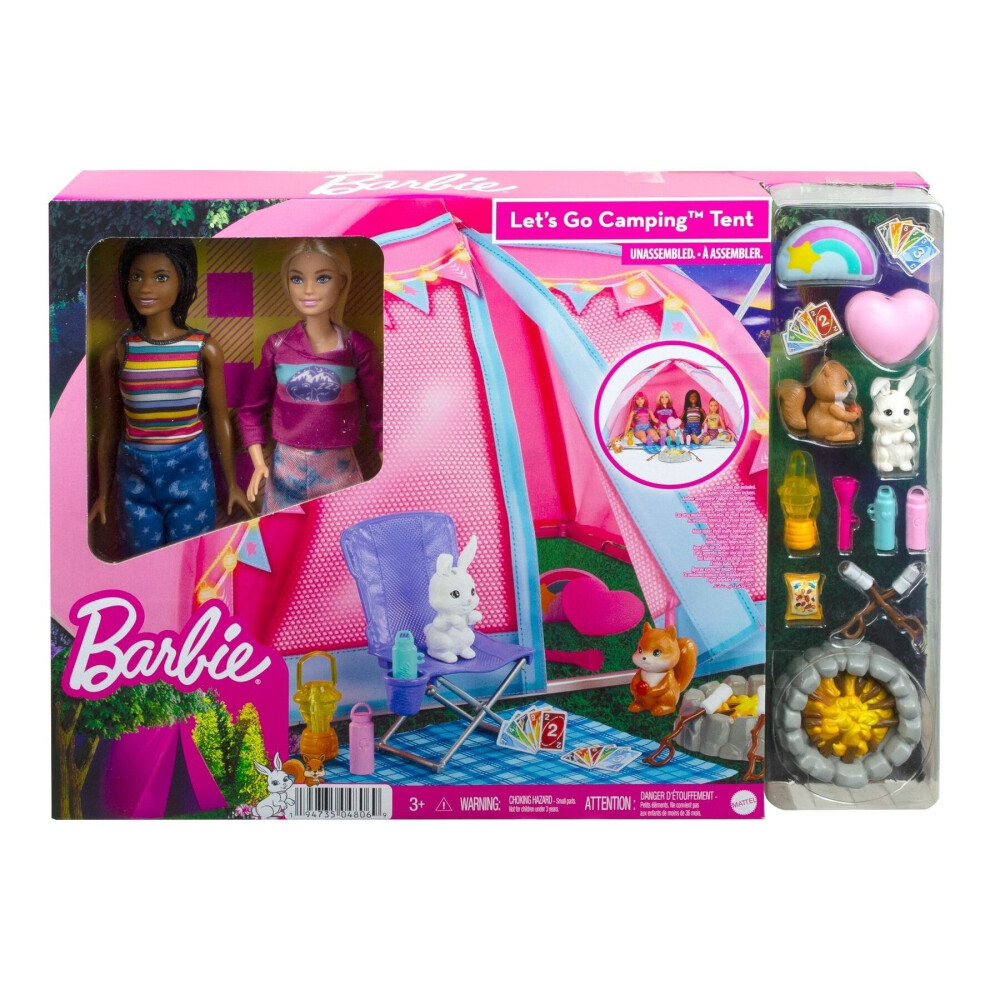 Barbie It Takes Two Camping Playset