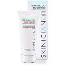 SKINICIAN Purifying Day Moisturiser - Moisturising Face Cream for Women & Men - Anti Wrinkle Face Moisturiser - Combat Breakouts and Acne with Premium