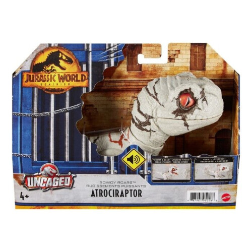 Mattel Jurassic World Dominion Uncaged Rowdy Roars F?????a Atrociraptor