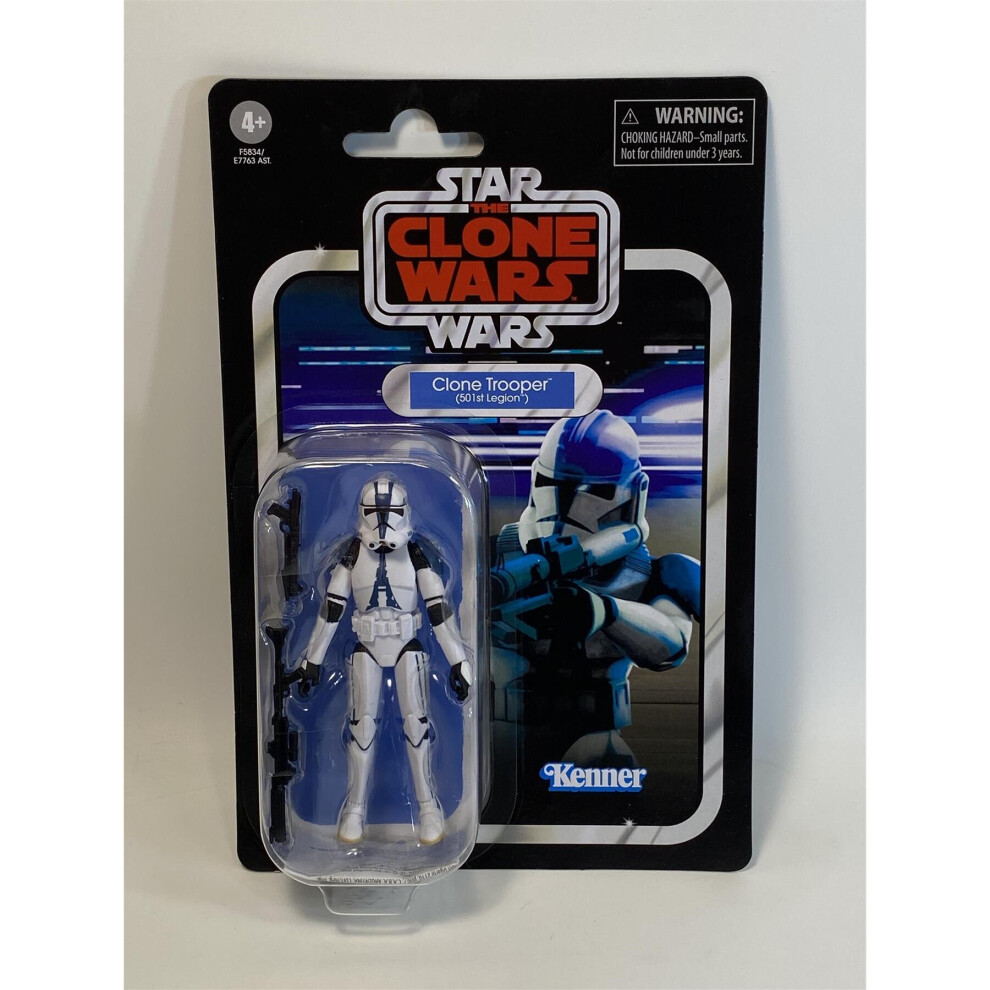 Hasbro Clone Trooper 501St Legion Star Wars The Clone Wars Kenner F5835