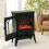 Realistic Led Flame Effect Electric Fireplace Heater for Home Office 1