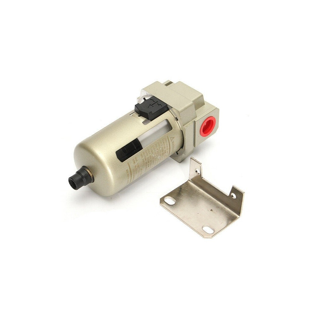 Air Filter 1/2" Air Inline Drain Filter Compressor Water Moisture Trap Separator 3654657480745