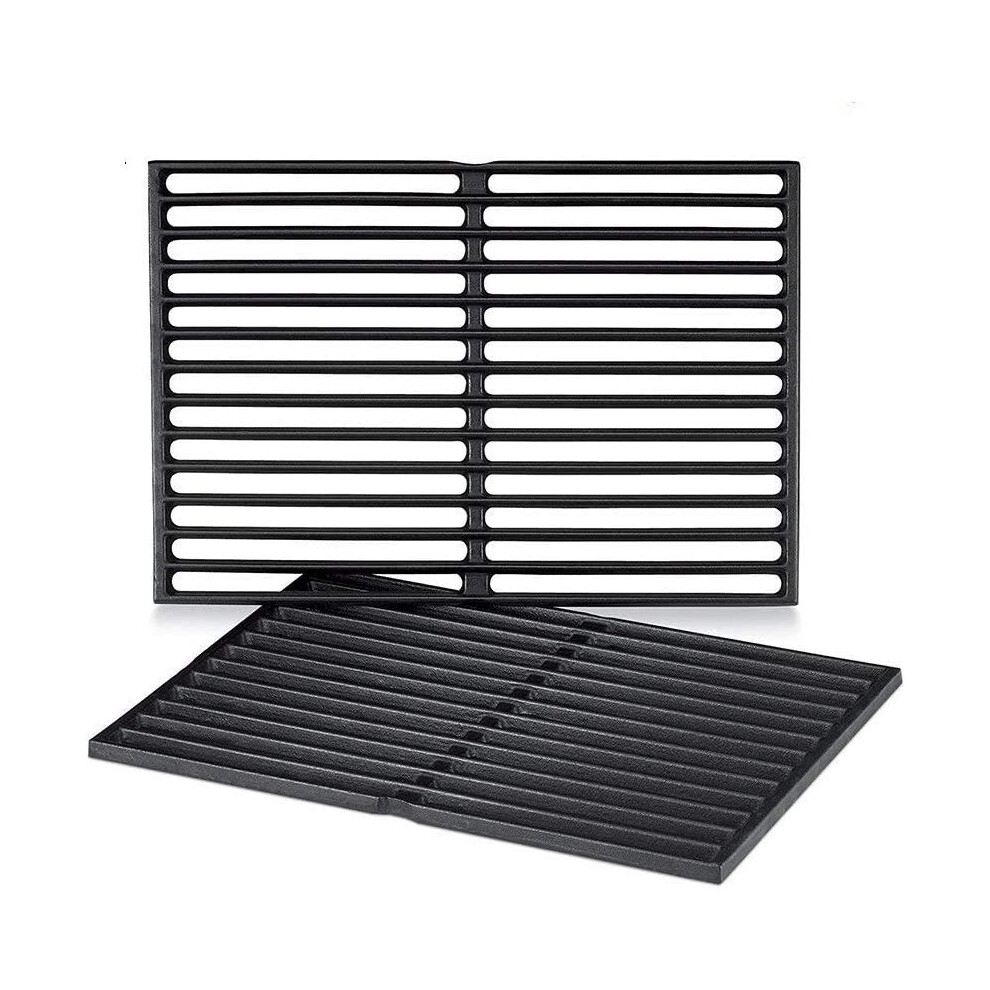 GFTIME 30CM 7526 Grill Grates For Weber Spirit 300, E-310, E-320, S-310, S-320, Cast Iron Gas Grill Cooking Grids Spare Parts For Weber Spirit 700,