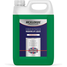 McKLords Concentrated Washing Up Liquid Green 5 Litre