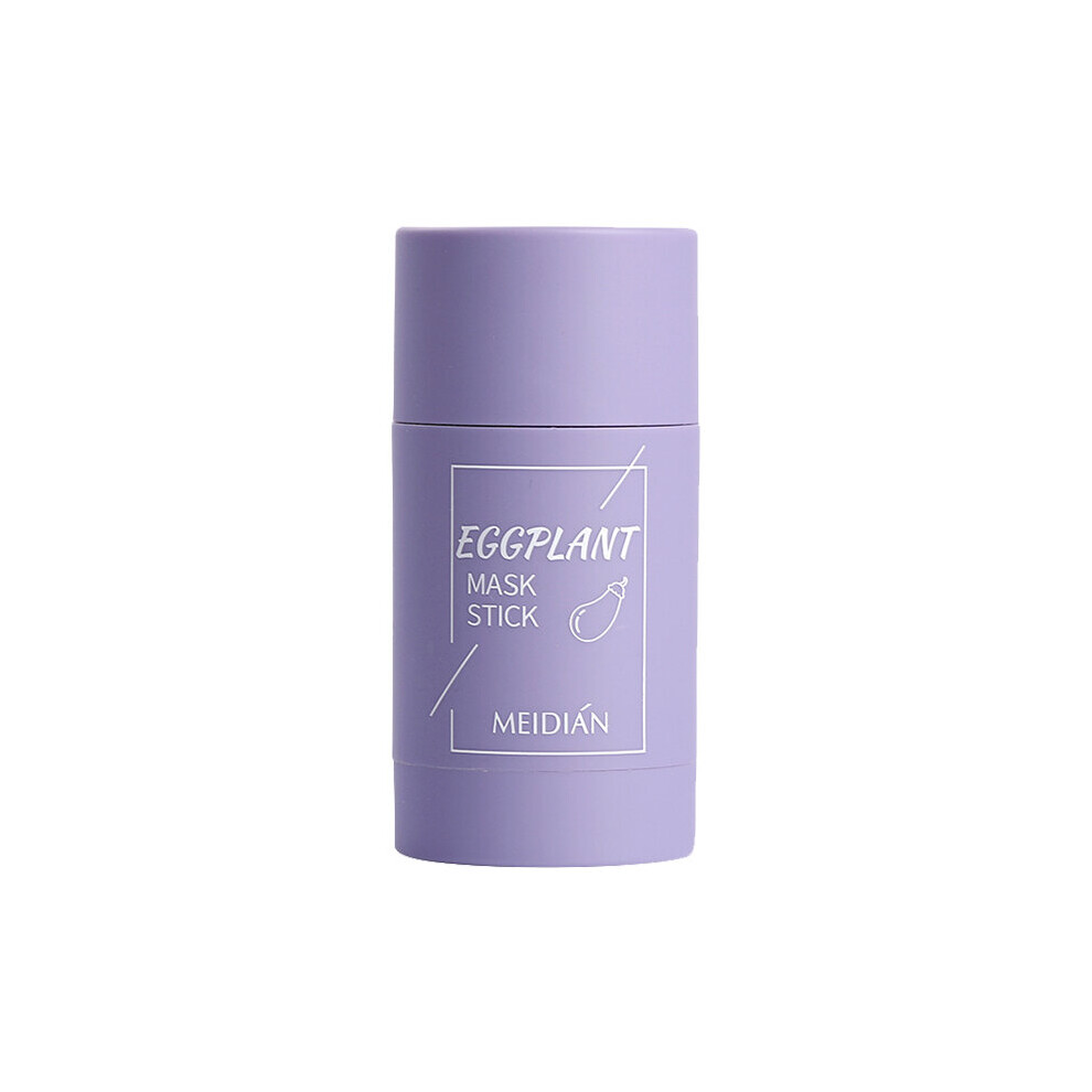 Gacloz Eggplant/Green () Solid Mask Tea Cleansing Purify Clay Stick