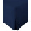 (4FT Small Double, Navy) Non-Iron Percale Fitted Valance Sheet Pleated 1