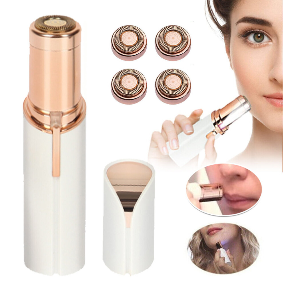 Lynker Women Painless Facial Hair Remover Mini Epilator Shaver Electric Razor
