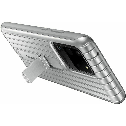 Samsung Samsung Protective Standing Cover for Galaxy S20 Ultra - Silver 2