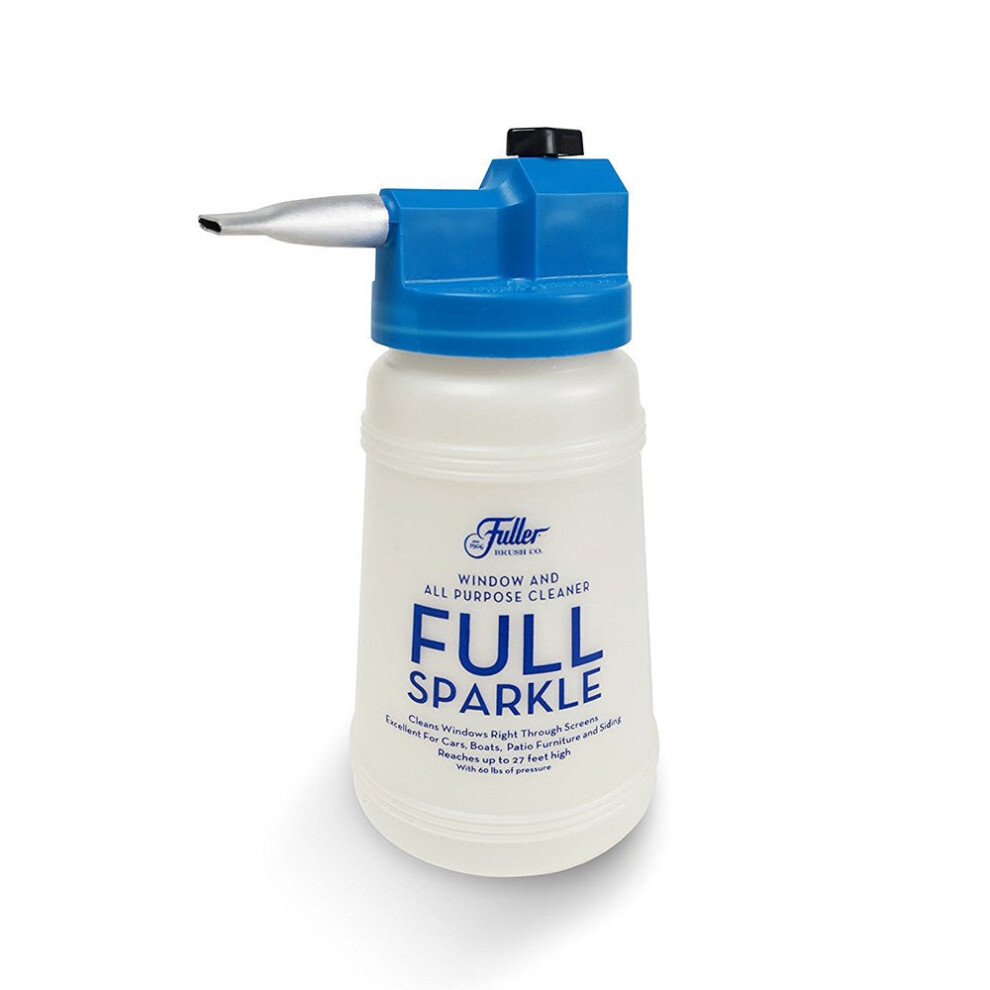 (Blue) Fuller Brush Crystal Car Outdoor Glass Cleaner without Soap