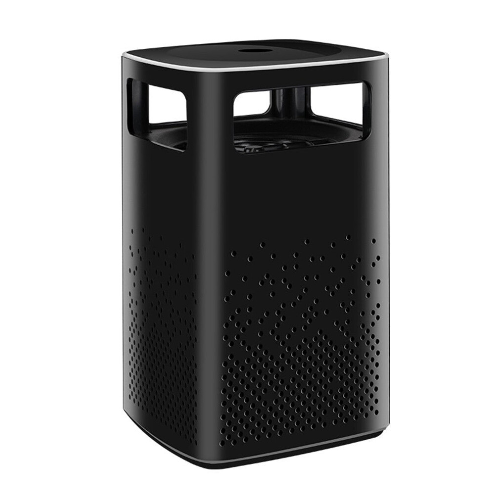 (Black) Electric Mosquito Killer Bug Zapper Trap Eco-Friendly Inhalation Mute for Household, Office