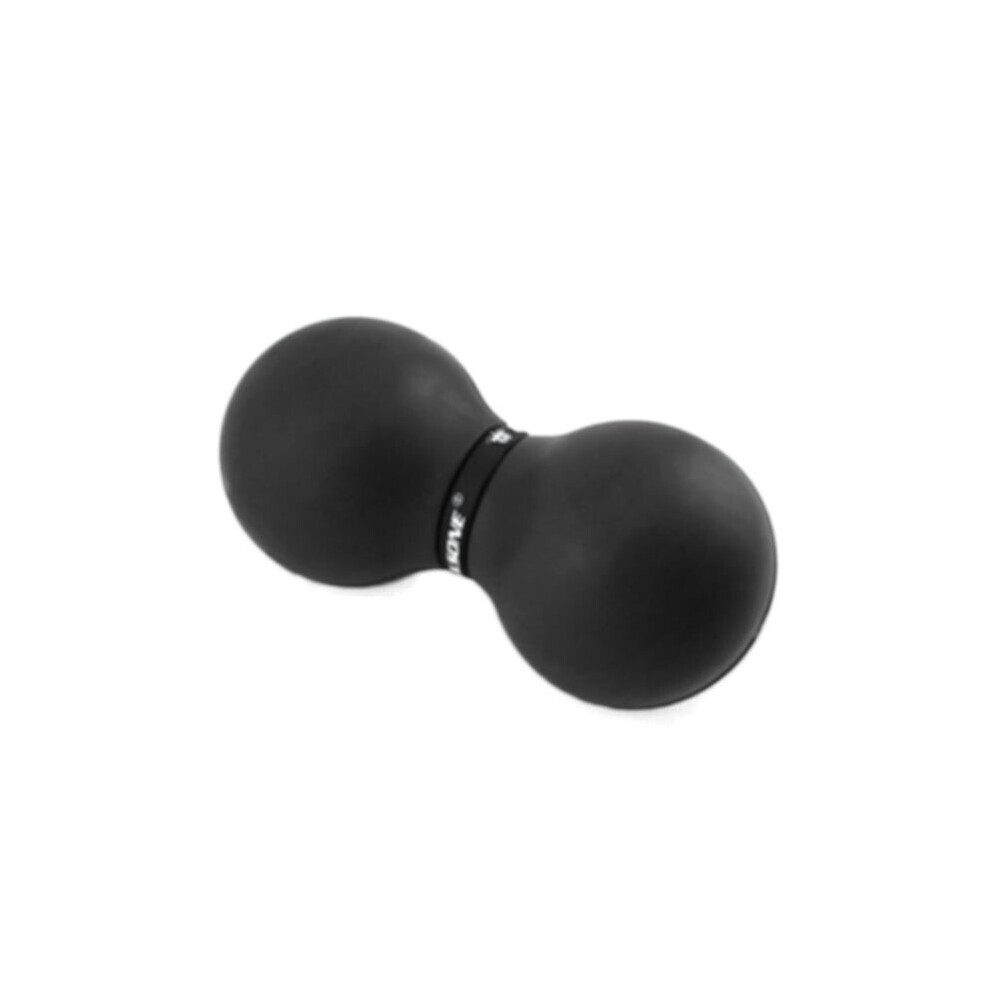 (Gray) Double Lacrosse Ball Peanut Massage For Thoracic Spine Upper Back Neck Scapula