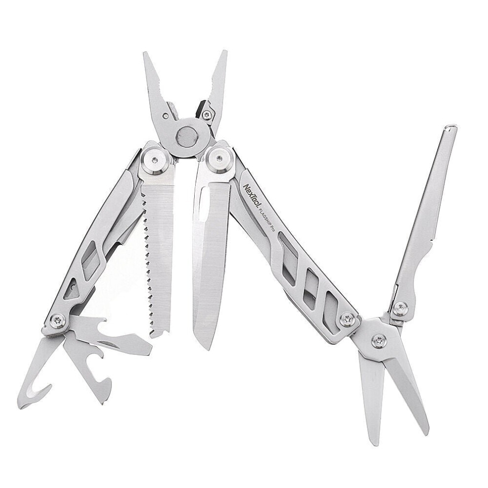 16 IN 1 Multi-functional EDC Tools Bottle Opener Screwdriver Pliers Ruler All In Camping Multi-tool