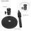 Desktop Laptop Projector Stand Holder Swivel Head Tripod Mount Adjustable Height 8