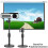Desktop Laptop Projector Stand Holder Swivel Head Tripod Mount Adjustable Height 9