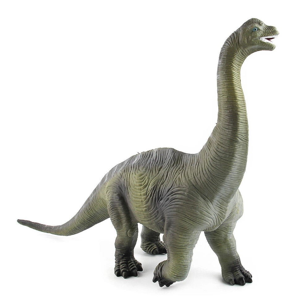 (Plesiosaur) Large Brachiosaurus Dinosaur Toy Realistic Solid Plastic Diecast Model Gift To Kids