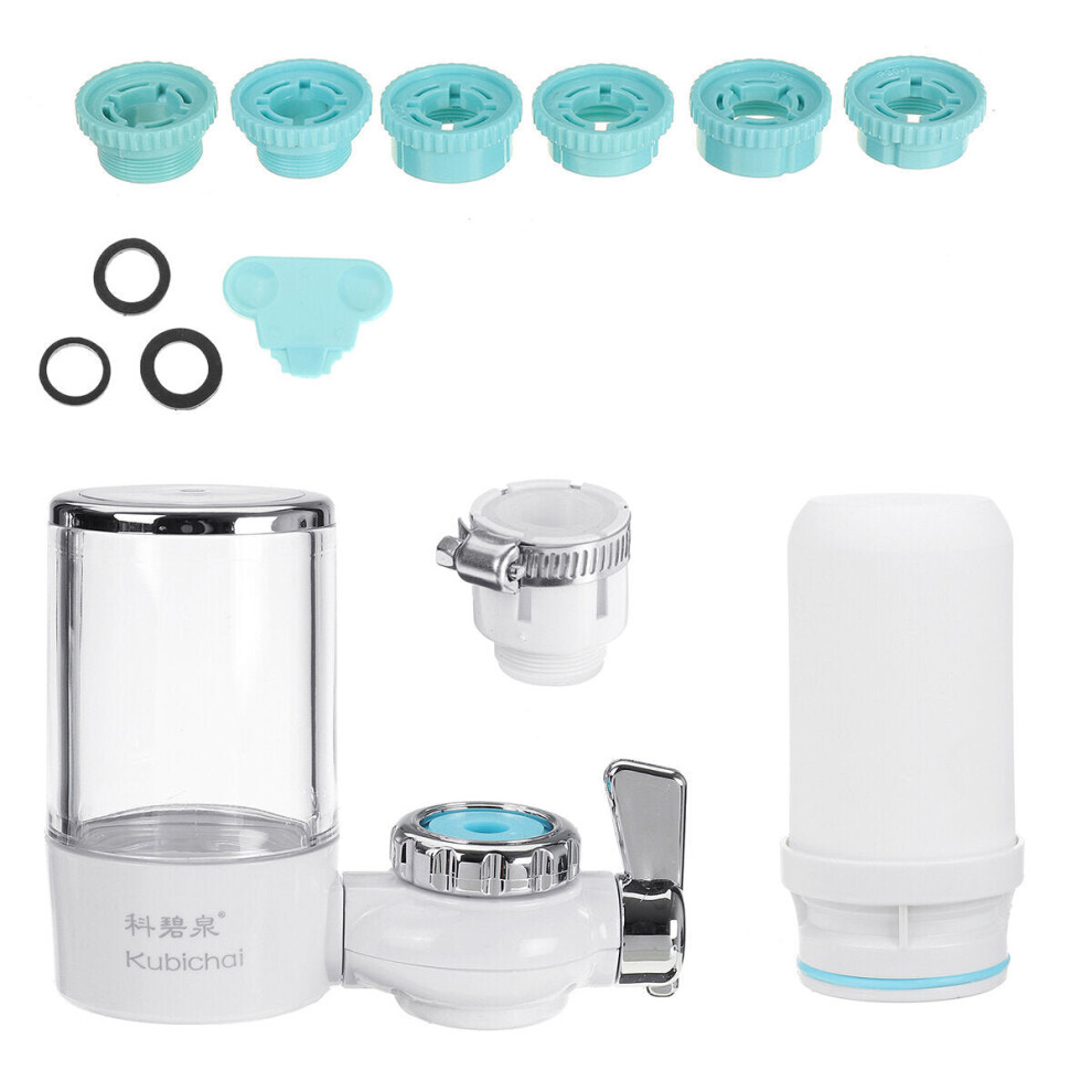 (Direct Drinking Filter) Tap Faucet Water Filter System Purifier Washable Percolator Purification Rust Bacteria Removal