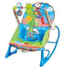 (Blue) Electric Baby Infant Swing Chair Bouncer Rocker