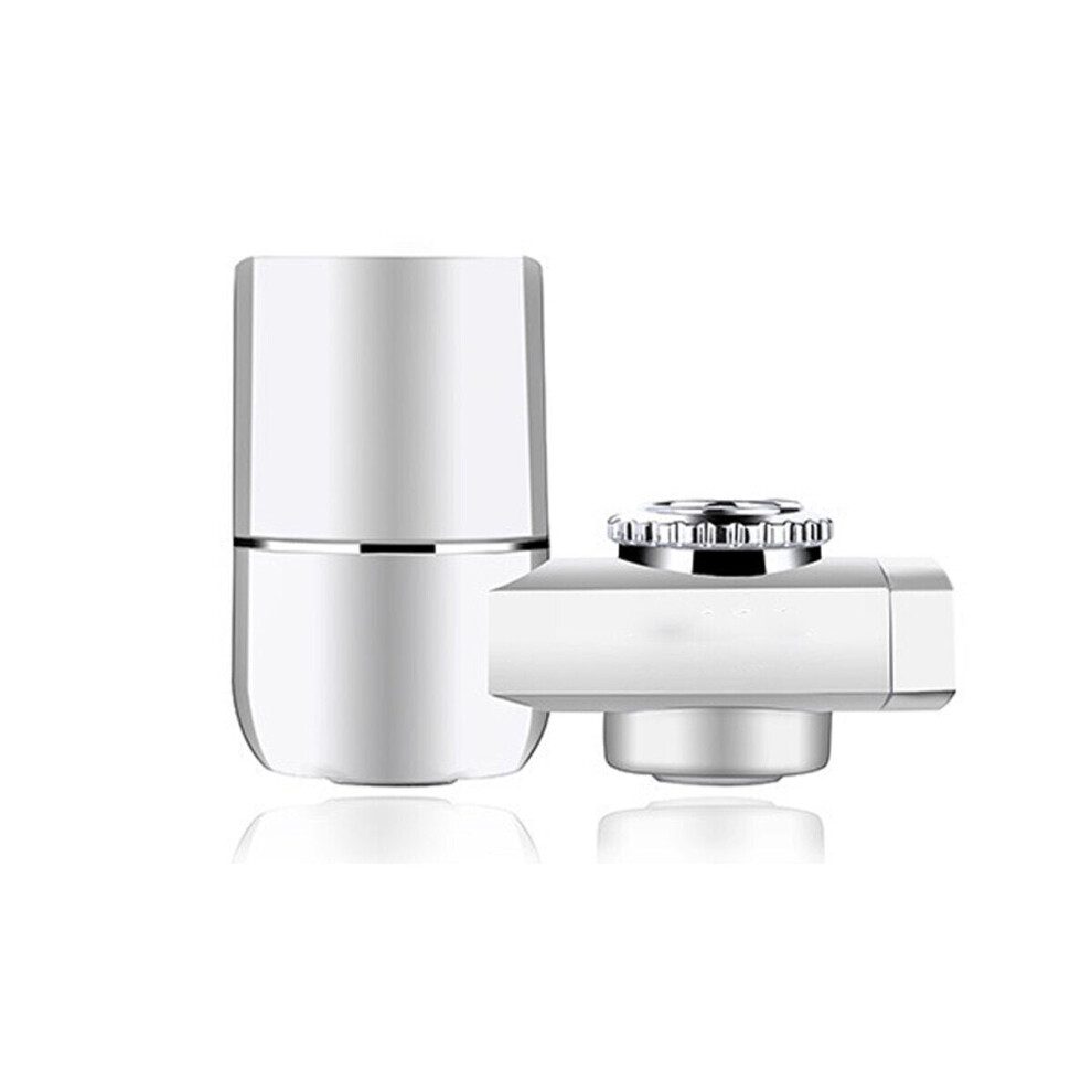 (white) 8 Level 0.1-0.4MPa Faucet Water Cleaner Purifier Filter For Home Kitchen