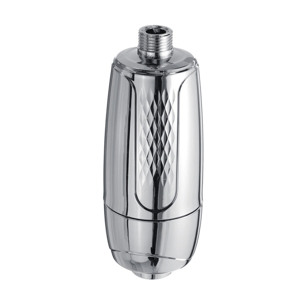 (Silver) Multi-Function Water Purifier Filtration Filter For Shower 3654659125101