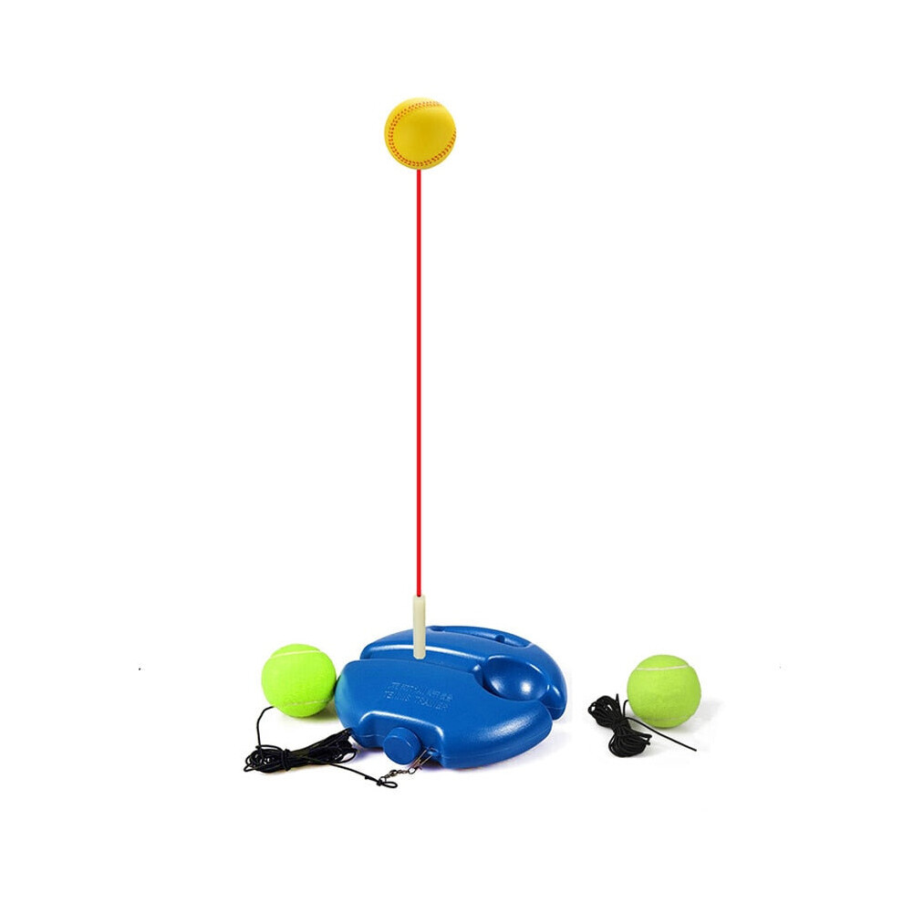 Solo Tennis Training Tool Self Study Device Multifunctional Exercise Ball Rebounder Baseboard Trainer