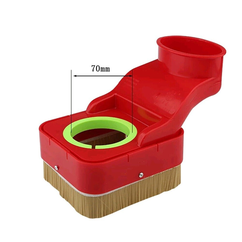 (70Mm) 70/75/80/85/90/100Mm Cnc Dust Cover Brush Spindle Wood Working Engraving Milling Machine Cleaner Dust Collector 3654659461902