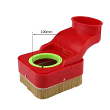 (100mm) 70/75/80/85/90/100mm CNC Dust Cover Brush Spindle wood working Engraving Milling Machine Cleaner Dust Collector