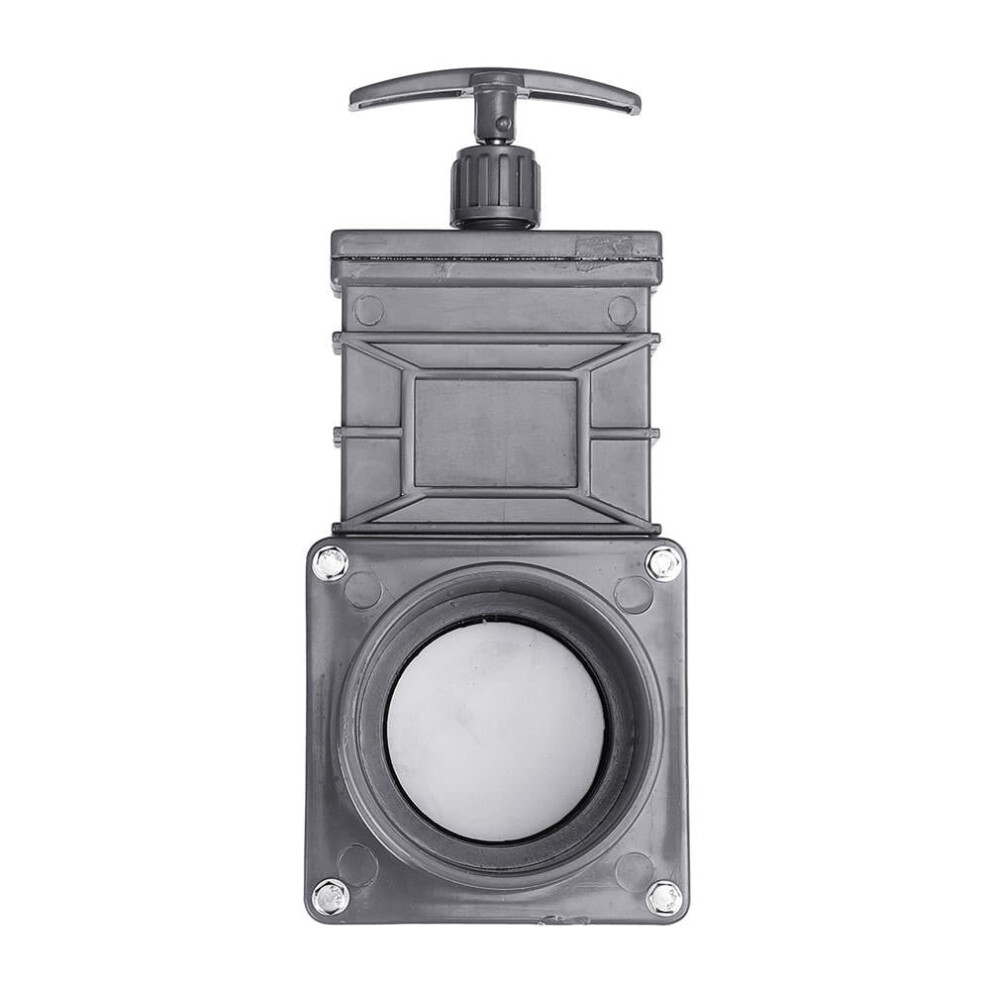 3 Inch Upvc EPDM Stainless Steel Sewage Gate Valve Industry Pull Plate Mixing Valve 0.35Mpa