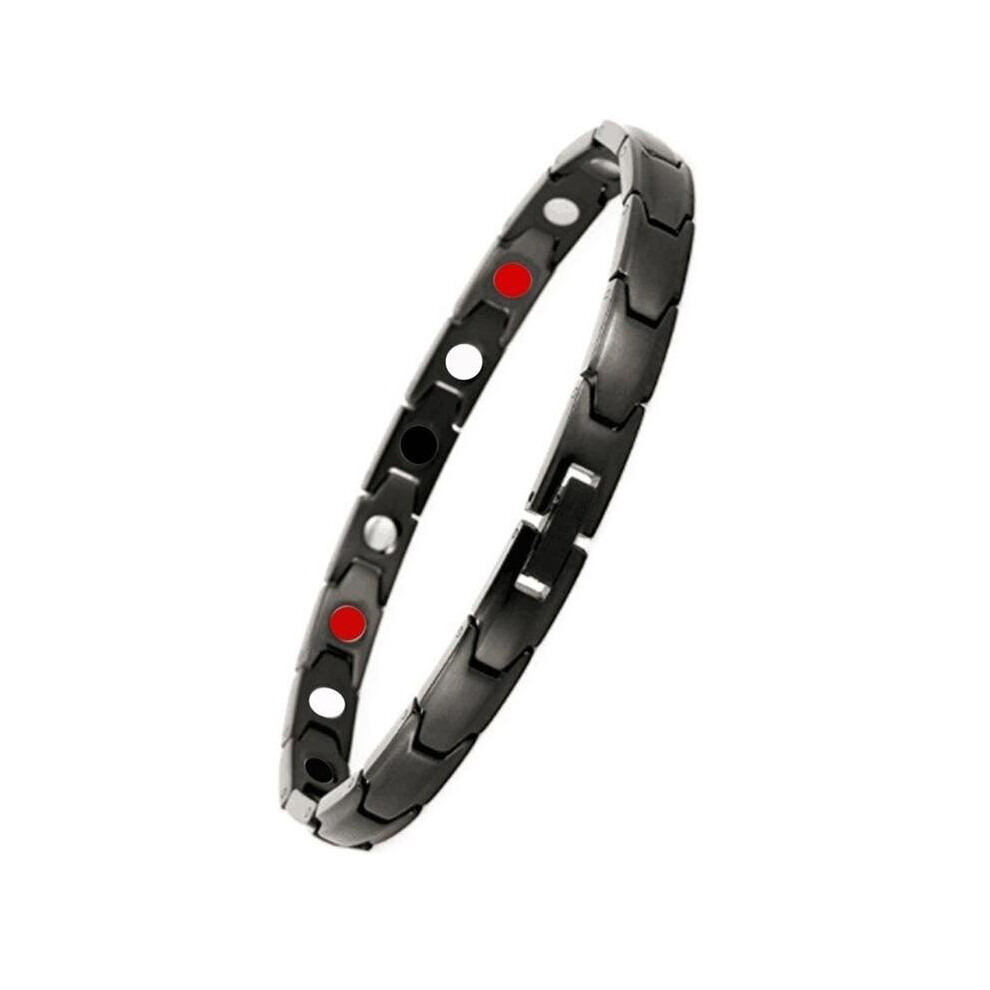 Gacloz Black ( 3Pcs) Therapy Bracelet Weight Loss Energy Slim Bangle