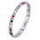 (Silver 2Pcs) Therapy Bracelet Weight Loss Energy Slim Bangle 1