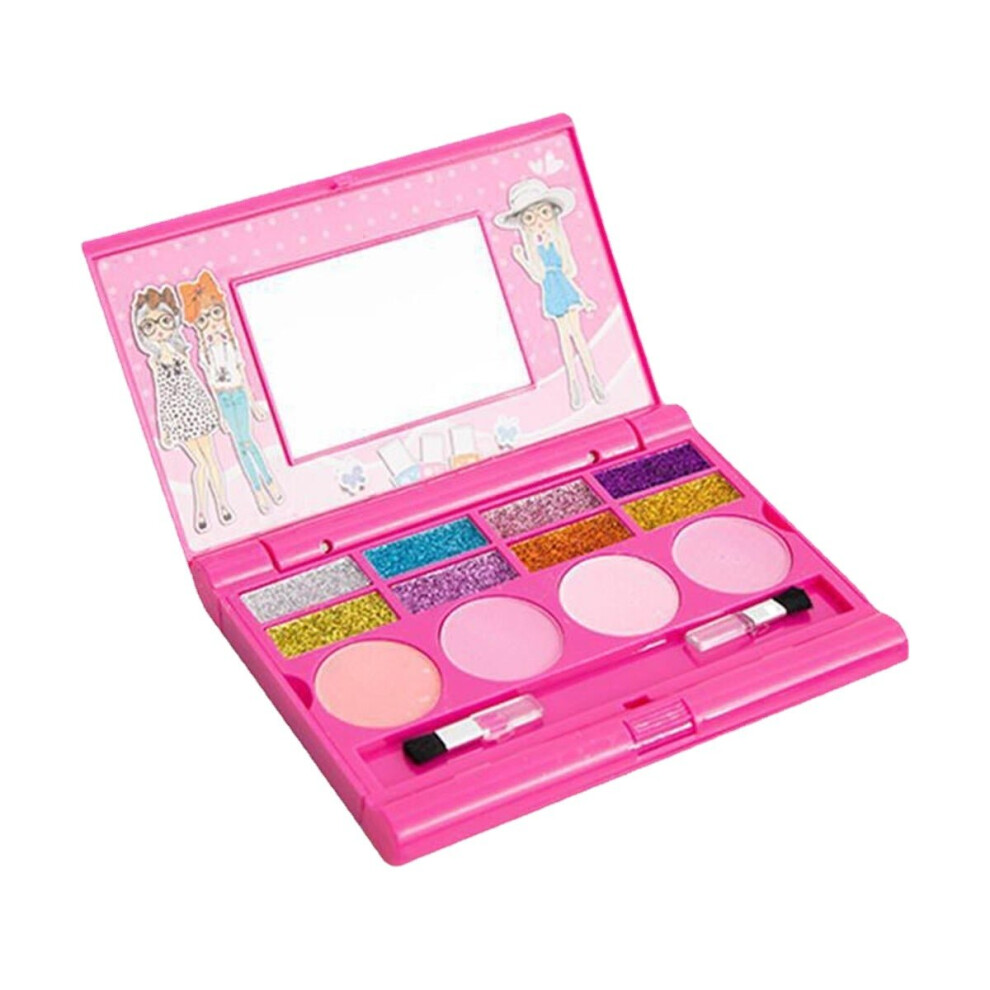 Princess Makeup Set For Kids Cosmetic Girls Kit Miniature Eyeshadow Lip Gloss Blushes Beauty Decoration Toys