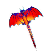 Outdoor Nylon 57"59" Beach Park Flying Kite Dragon Pterosaur Dinosaur With String Spool For Kids Ad