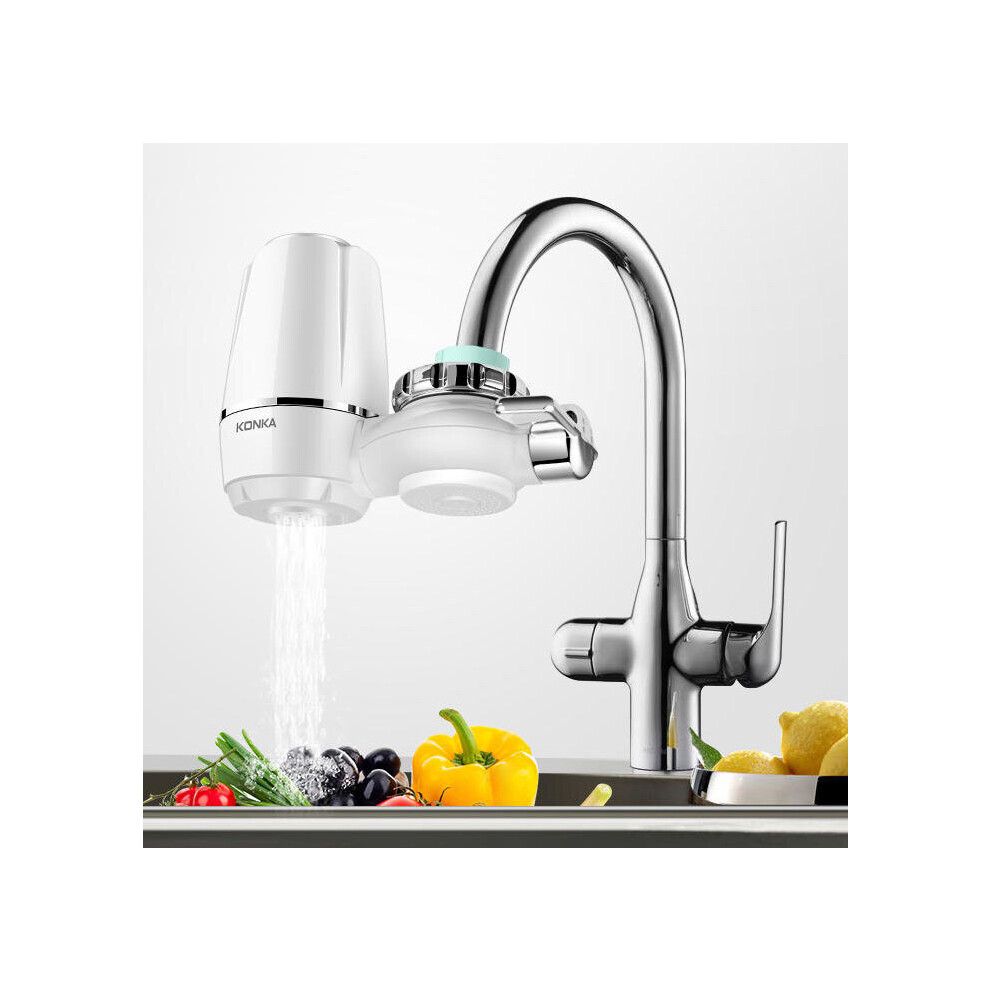 Faucet Water Filter & Elements Washable Filtration Kitchen Basin Tap Purifier Fit Most Faucets