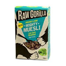 Raw Gorilla Keto Organic Zero Sugar Mighty Muesli 250g